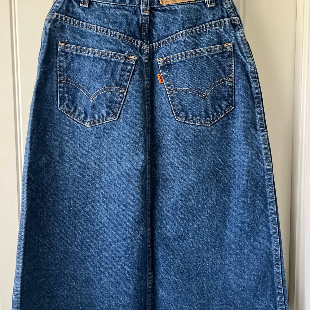 Vintage Levi’s 517 Denim Skirt